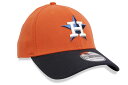 NEW ERA HOUSTON ASTROS TEAM CLASSIC 39THIRTY STRETCH FIT CAP (ORANGE/NAVY VISOR)j[G/cCLbv/q[XgAXgY/IW~lCr[