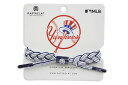 RASTACLAT BRAIDED BRACELET NEW YORK YANKEES (INFIELD:WHITE/NAVY)ラスタクラット/ニューヨークニックス/インフィールド:ホワイト×ネイビー