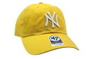 '47 NEW YORK YANKEES '47 CLEAN UP CAP(YELLOW GOLD)tH[eB[Zu/AWX^[Lbv/j[[NL[X/Y/fB[X/Vv/jp/TCY