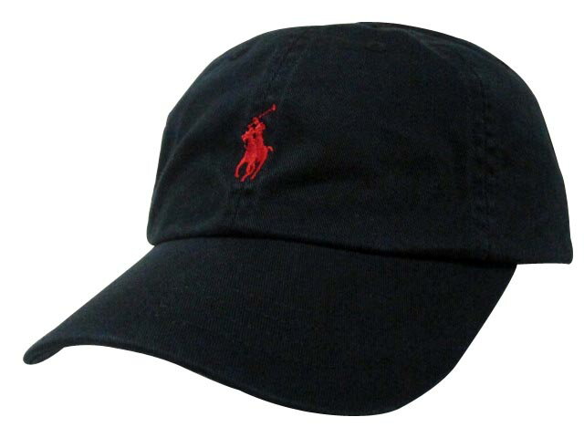 ポロ ラルフ ローレン POLO RALPH LAUREN SIGNATURE PONY CAP(710548524004:RL BLACK)ポロラルフローレン/ツイルキャップ/アジャスターキャップ/帽子/ブラック