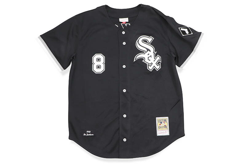 MITCHELL & NESS AUTHENTIC JERSEY (CHICAGO WHITE SOX/BO JACKSON/#8/1993:BLACK) AJY1CP19088ミッチェル&ネス/ベースボールジャージ/シカゴホワイトソックス/ブラック