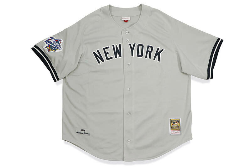 MITCHELL & NESS AUTHENTIC JERSEY (NEW YORK YANKEES/MARIANO RIVERA/#42/1998:GREY) AJY1GS18296~b`F&lX/x[X{[W[W/j[[NL[X/O[