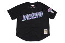 MITCHELL & NESS AUTHENTIC MESH BP BF JERSEY ARIZONA DIAMONDBACKS/1999:LUIS GONZALEZ/#20/BLACK ABBF3094ミッチェル&ネス/ ボタンフロント メッシュベースボールジャージ/アリゾナダイアモ…