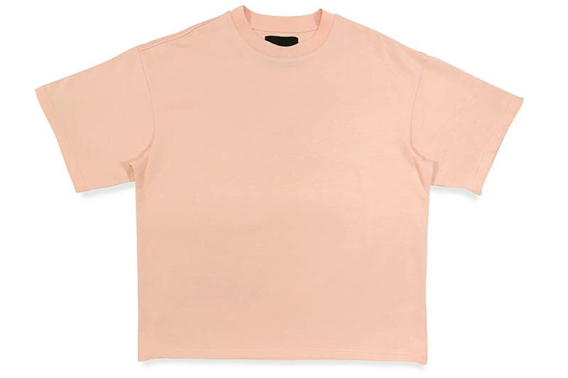 UNKNOWN LONDON SIGNATURE RHINESTONE S/S T-SHIRT (SALMON PINK/CLEAR STONE)アンノーンロンドン/ショートスリーブTシャツ/ピンク