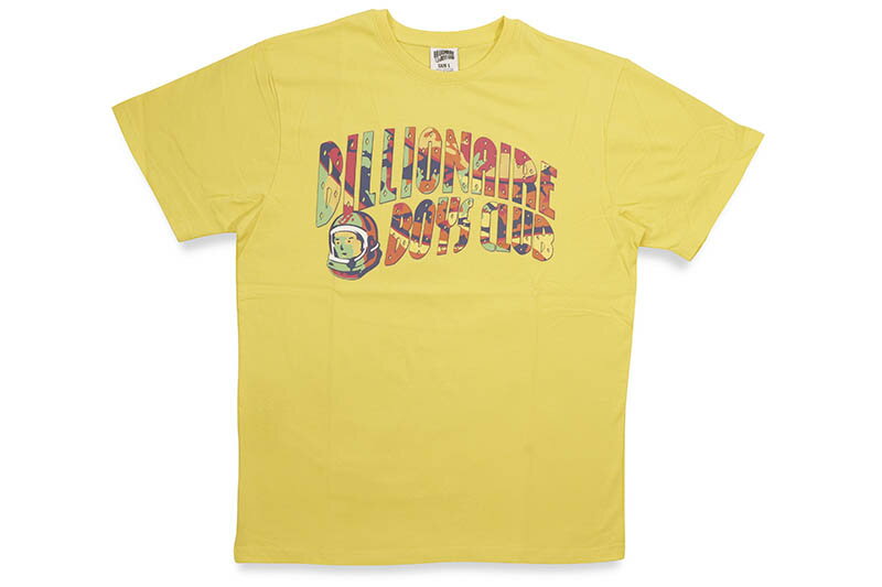 BILLIONAIRE BOYS CLUB SPACE BEACH S/S T-SHIRT (821-3210:LEMON ZEST)ビリオネアボーイズクラブ/ショートスリーブティーシャツ/レモンゼスト