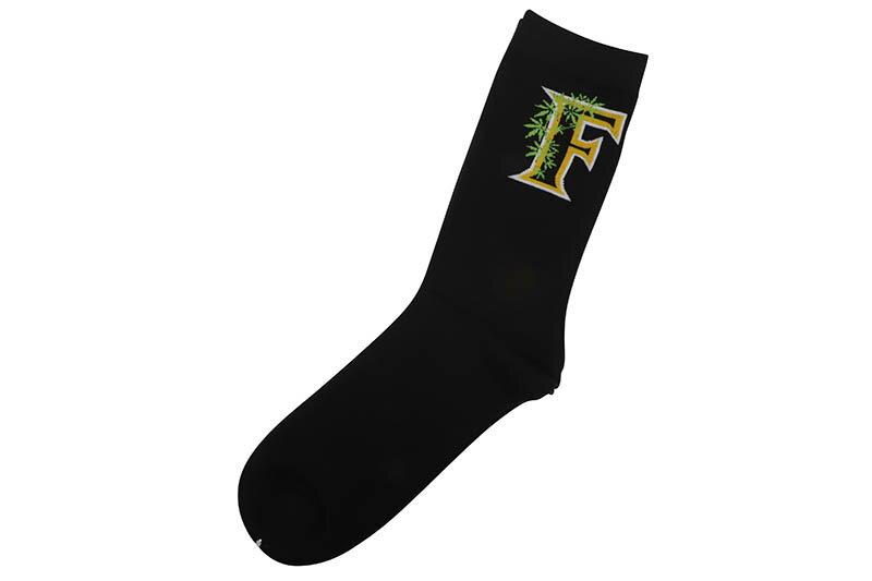 DIPSET COUTURE FLEE FARMS SOCKS (FFBLKSOK:BLACK)ディップセット・クチュール/ソックス/ブラック