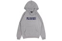 PLEASURES TICKLE LOGO HOODY (HEATHER GREY)プレジャーズ/プルオーバーフーディー/ヘザーグレー