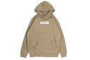 PLEASURES BLURRY HOODIE (SAND)プレジャーズ/プルオーバーフーディー/サンド