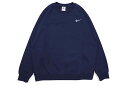 NIKE CLUB FLEECE PULLOVER CREW (CJ1614-419/NAVY)ナイキ/クルーネックスウェット/トレーナー/アメリカ/USA企画...