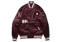 PRO STANDARD PHILADELPHIA PHILLIES OLD ENGLISH LOGO SATIN JACKET (LPH633528:MAROON)プロスタンダード/サテンジャケット/マルーン