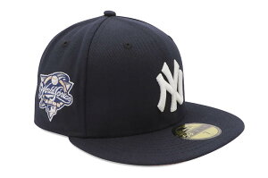 NEW ERA NEW YORK YANKEES 59FIFTY FITTED CAP (2000 WORLD SERIES CUSTOM SIDE PATCH/PEACH UNDER VISOR/NAVY)˥塼/եåƥåɥå/MLB/˥塼衼󥭡/ͥӡ/ĥ΢ԡ