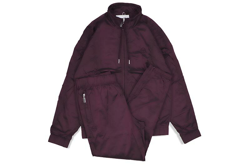 SERGIO TACCHINI IRIDESCENT TRACKSUIT (STF22M50388-626:GRAPE WINE)セルジオ タッキーニ/セットアップ/バーガンディー マルーン ワインレッド