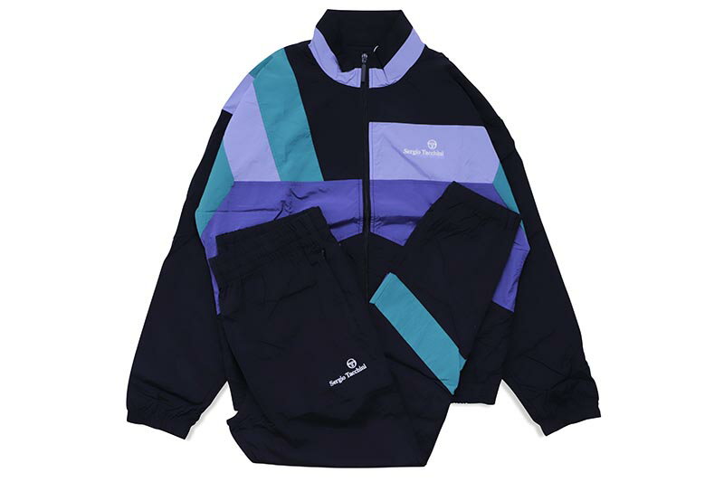 SERGIO TACCHINI MOSAIC TRACKSUIT (STF22M50342-162:BLACK MULTI)セルジオ タッキーニ/セットアップ/ブラックマルチ