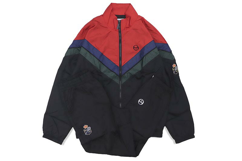 SERGIO TACCHINI MONTE CARLO TRACKSUIT (STS22M50264-162:BLACK MULTI)セルジオ タッキーニ/セットアップ/ブラックマルチ