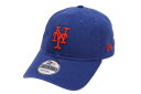 NEW ERA NEW YORK METS 9TWENTY LEAGUE BASIC ADJUSTABLE CAP (LIGHT ROYAL/ORANGE)j[G/j[[Nbc/XgbvobNLbv/AWX^[LbvC IW