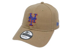 NEW ERA NEW YORK METS 9TWENTY LEAGUE BASIC ADJUSTABLE CAP (KHAKI/MULTI)ニューエラ/ニューヨークメッツ/ストラップバックキャップ/アジャスターキャップ/カーキ マルチ