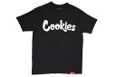 COOKIES ORIGINAL LOGO TEE (BLACK/WHITE) 1564T6661 CM232TSP01クッキーズ/ショートスリーブTシャツ/ブラックホワイト 1