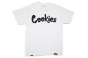 COOKIES ORIGINAL LOGO TEE (WHITE/BLACK) 1564T6661 CM232TSP01クッキーズ/ショートスリーブTシャツ/ホワイトブラック