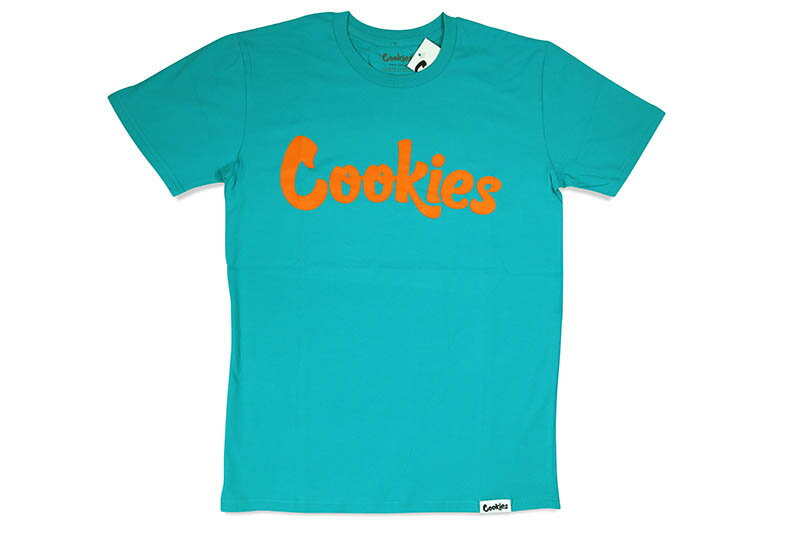 COOKIES ORIGINAL LOGO TEE (TEAL/ORANGE) 1564T6661 CM232TSP01クッキーズ/ショートスリーブTシャツ/ティールオレンジ