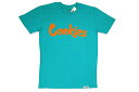 COOKIES ORIGINAL LOGO TEE (TEAL/ORANGE) 1564T6661 CM232TSP01クッキーズ/ショートスリーブTシャツ/ティールオレンジ