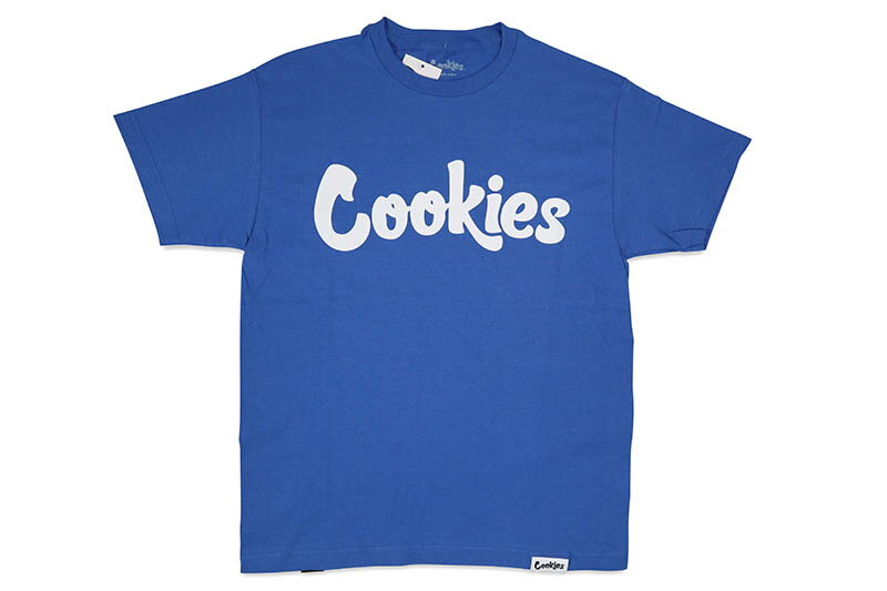 COOKIES ORIGINAL LOGO TEE (ROYAL/WHITE) 1564T6661 CM232TSP01クッキーズ/ショートスリーブTシャツ/ロイヤルホワイト