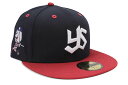 NEW ERA NPB CLASSIC YAKULT SWALLOWS 1974-77 59FIFTY FITTED CAP (NAVY/RED VISOR) ...