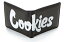 COOKIES TEXTURED FAUX LEATHER WALLET (BLACK) 1564A6682 CM232AWA03クッキーズ/ビルフォードウォレット/二つ折り財布/カードケース/札入れ/ブラック