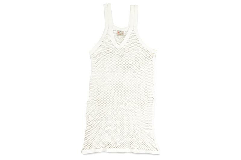 PENDEEN THE ORIGINAL ENGLISH MESH VEST (WHITE)yfB[ bVxXg ^Ngbv ԃVc QG K}tB zCg