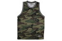 PRO CLUB CLASSIC CAMO BASKETBALL JERSEY (GREEN CAMO) 11PC0203プロクラブ/バスケットボールジャージ/メンズ/シンプル/アメリカサイズ/大きいサイズ/グリーンカモ