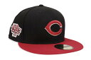 NEW ERA CINCINNATI REDS 59FIFTY FITTED CAP (150TH ANNIVERSARY CUSTOM SIDE PATCH/...