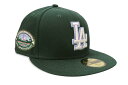 NEW ERA LOS ANGELES DODGERS 59FIFTY FITTED CAP (50TH ANNIVERSARY CUSTOM SIDE PAT...