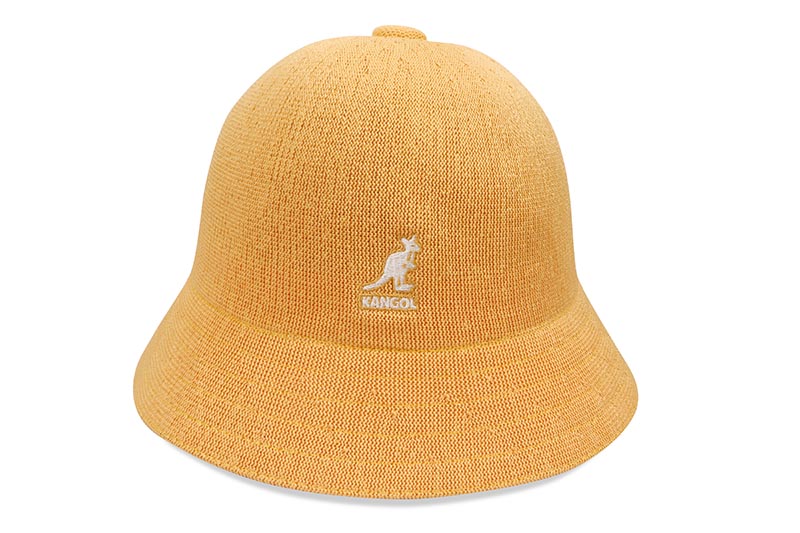 KANGOL TROPIC CASUAL BUCKET HAT (K2094ST-WA800:WARM APRICOT)カンゴール/バケットハット/ライトオレンジ