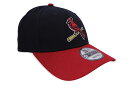 NEW ERA ST. LOUIS CARDINALS THE LEAGUE 9FORTY ADJUSTABLE CAP (NAVY/SCARLET)j[G/AWX^[Lbv/ZgCXJ[fBiX/Y/fB[X/Vv/jp/TCY/lCr[XJ[bg