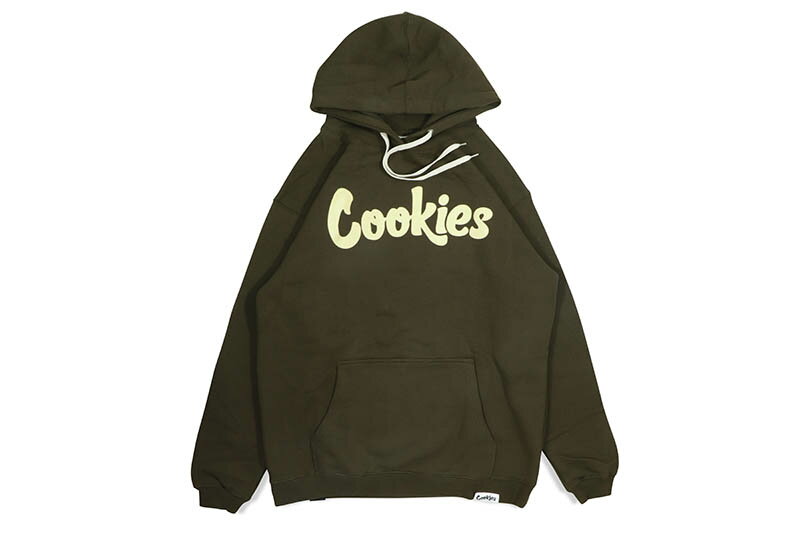 COOKIES ORIGINAL LOGO HOODIE (OLIVE) 1564H6664 CM232HFP04クッキーズ/プルオーバーフーディー/オリーブ