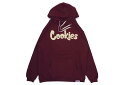COOKIES ORIGINAL LOGO HOODIE (BURGUNDY/CREAM) 1564H6664 CM232HFP04 CM232HFP02クッキーズ/プルオーバーフーディー/バーガンディー クリーム