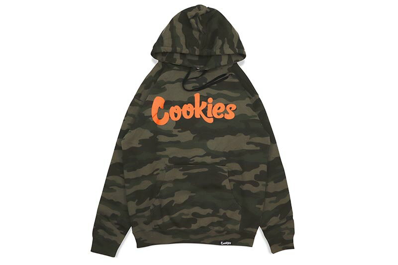 COOKIES ORIGINAL LOGO HOODIE (CAMO/ORANGE) 1564H6664 CM232HFP04クッキーズ/プルオーバーフーディー/カモ オレンジ