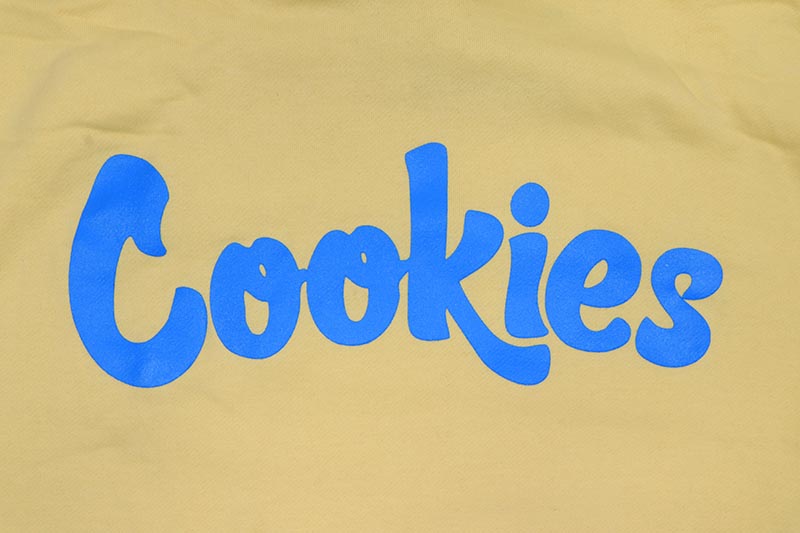 COOKIES ORIGINAL LOGO HOODIE (YELLOW/COOKIES BLUE) 1564H6664 CM232HFP04クッキーズ/プルオーバーフーディー/イエロー クッキーズブルー 3