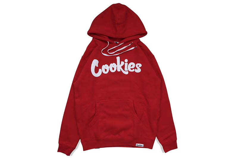 COOKIES ORIGINAL LOGO HOODIE (RED/WHITE) 1564H6664 CM232HFP04クッキーズ/プルオーバーフーディー/レッド ホワイト