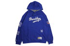 MITCHELL & NESS LEGENDS FLEECE HOODIE (BROOKLYN DODGERS/JACKIE ROBINSON:ROYAL BLUE) FPHD5565-BDOYYJROROYAミッチェルアンドネス/プルオーバーフーディー/ロイヤルブルー