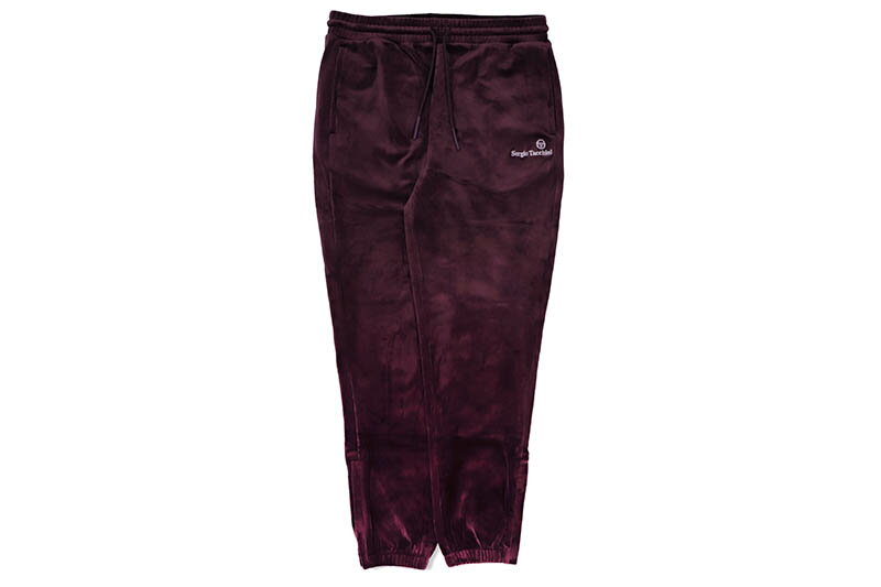 SERGIO TACCHINI SCOPETO VELOUR PANT STF23M50678-539:MAUVE WINE セルジオ タッキーニ/ベロアトラックパンツ/モーブワイン