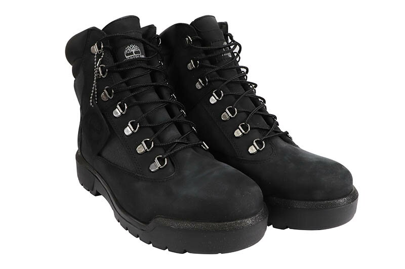 ティンバーランド TIMBERLAND 6-INCH WATERPROOF FIELD BOOTS (TB0A17KC001:BLACK NUBUCK)ティンバーランド/フィールドブーツ/ブラックヌバック