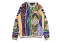 COOGI OG CREWNECK (C65320:MULTI)クージー/ニットセーター/ノートリアスB.I.G/マルチカラー