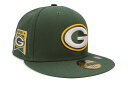 NEW ERA GREEN BAY PACKERS 59FIFTY FITTED CAP (EST 1919 SIDE PATCH/GREY UNDER VIS...