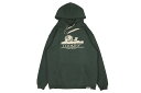 COOKIES WORLD'S PARTY FAVOR PULLOVER HOODIE (CREAM) CM233HFP08クッキーズ/プルオーバーフーディー/フォレストグリーン