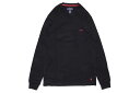 POLO RALPH LAUREN WAFFLE-KNIT THERMAL SHIRT (PWLC2F-PBD:POLO BLACK)ポロ ラルフローレン/アメリカ/USA/ロングスリーブTシャツ/サーマルTシャツ/ポニーロゴ/ワッフルニット/インナーウェア/ワンポイントロゴ/シンプル/ジャストフィット/ベストセラー/メンズ