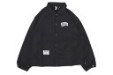 BILLIONAIRE BOYS CLUB STARFIELD NYLON COACH JACKET (BBCJP235X001:BLACK)ビリオネアボーイズクラブ/コーチジャケット/ブラック