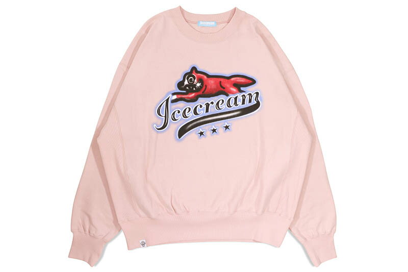 ICECREAM RUNNING DOG SWEATSHIRT (ICJP235K001:PINK)ACXN[/N[lbNXEFbg/sN