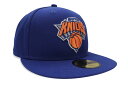 NEW ERA NEW YORK KNICKS 59FIFTY FITTED CAP (BLUE/TEAM COLOR) 13694098j[G/tBbebhLbv/NBA/j[[NjbNX/u[