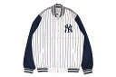 JH Design NEW YORK YANKEES AUTHENTIC STRIPES ZIP JACKET (YAN9N3UNI3:GRY-NVY)WFCGC`fUC/j[[NL[X/O[lCr[