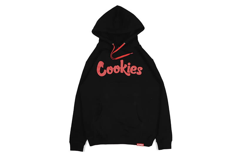 COOKIES ORIGINAL LOGO HOODIE (BLACK/RED) 1564H6664 CM232HFP04クッキーズ/フーディー/ブラックレッド